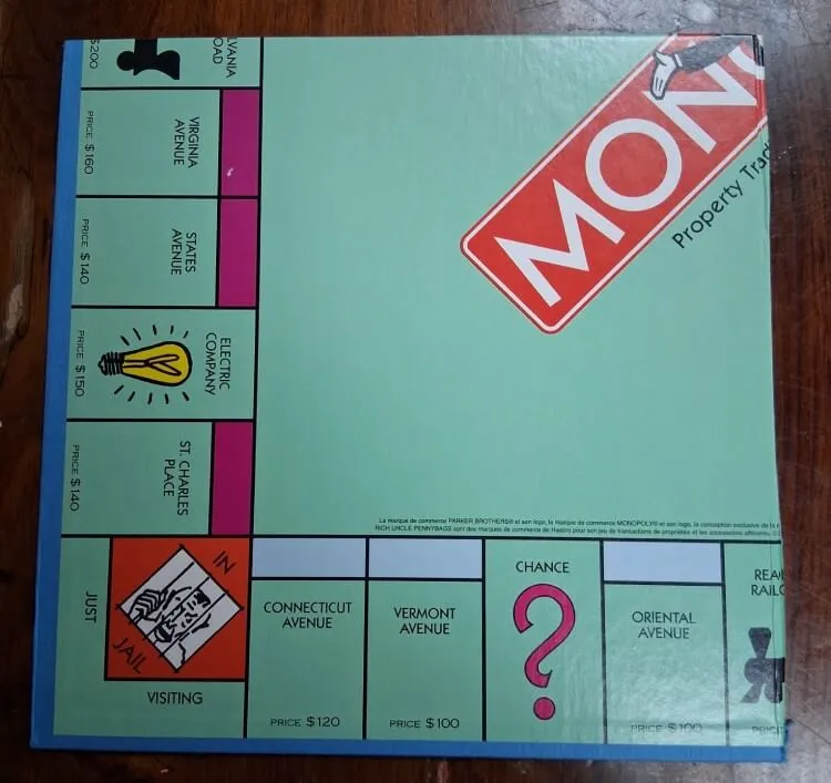 Monopoly Corner Clock view 2