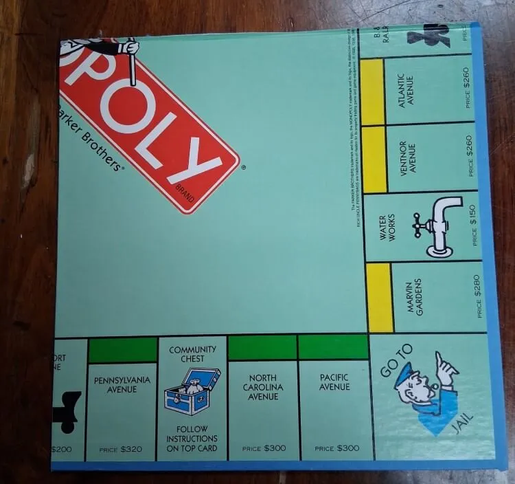 Monopoly Corner Clock view 4